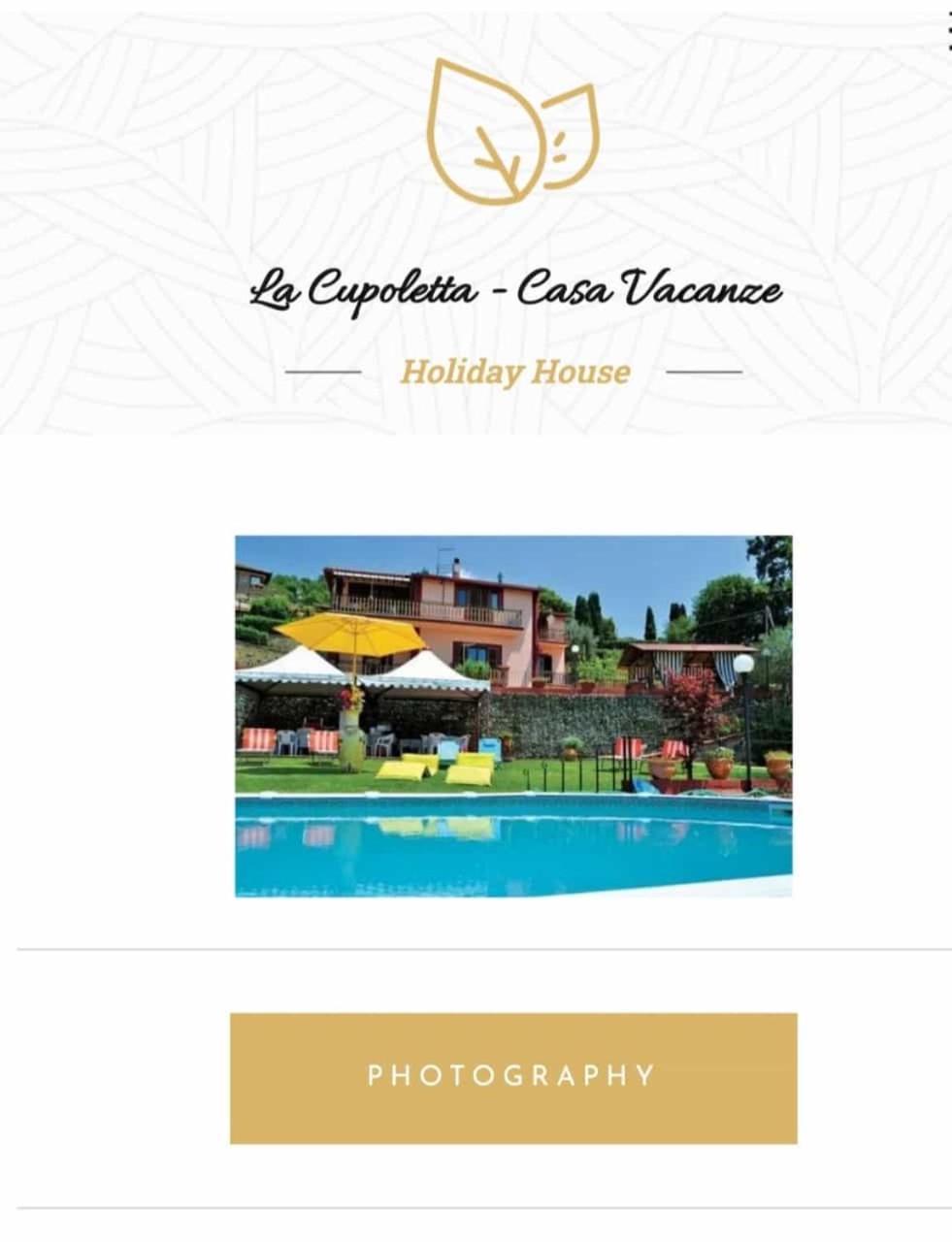 La Cupoletta -Holiday House - Gilda เตรวินญาโน โรมาโน ภายนอก รูปภาพ